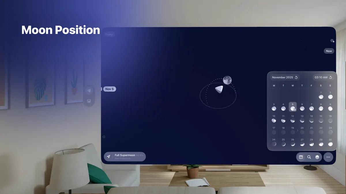 Moonlitt: Moon Phase Tracker screenshot 4