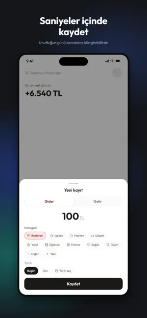 Bütçe - Harcama Gider Takibi screenshot 2