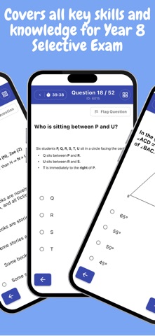 Selective School Year 8 Exams screenshot