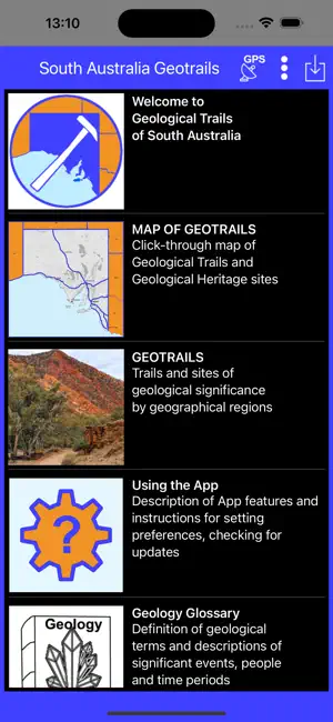 South Australia Geotrails screenshot 1