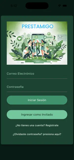 Prestamigo App screenshot 1