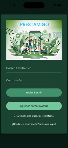 Prestamigo App Screenshot 1 of 3