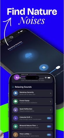 Binaural Beats, Healing Sounds iPhone screenshot