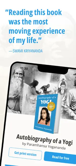 Autobiography of a Yogi Book screenshot 1