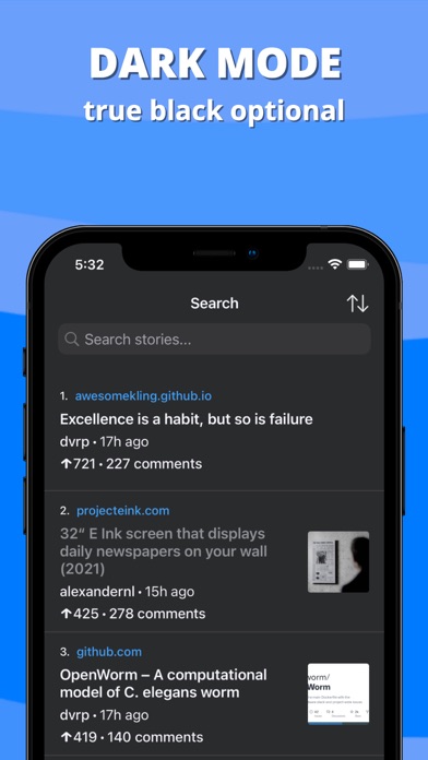 Octal for Hacker News screenshot 4