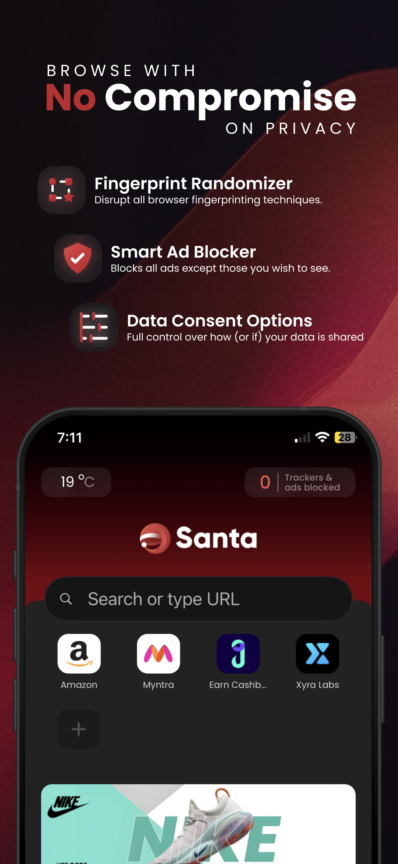Santa Browser: Smart Rewards screenshot 4