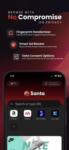 Santa Browser: Smart Rewards Screenshot 4 of 4