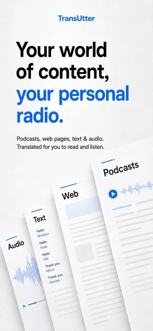TransUtter: Translate & Listen screenshot 1
