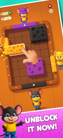 Cheese Block Slide Escape Screenshot 4 of 4