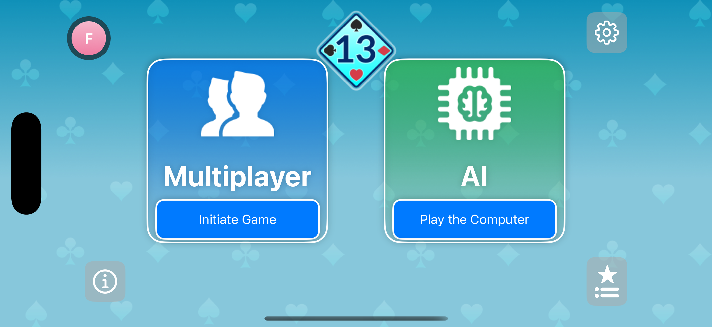 Thirteen Cards