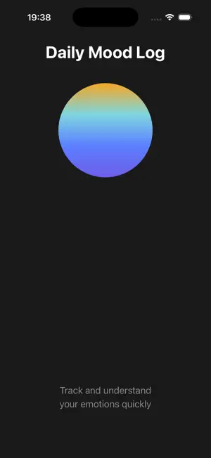 Daily Mood Log screenshot 1
