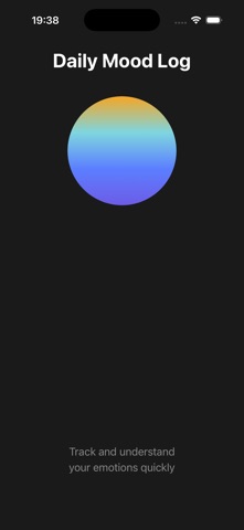 Daily Mood Log Screenshot 1 of 8