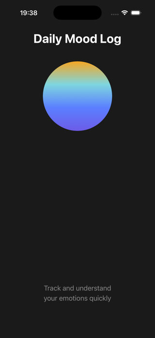 Daily Mood Log Screenshot 1 of 8