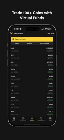 CryptoSimX screenshot