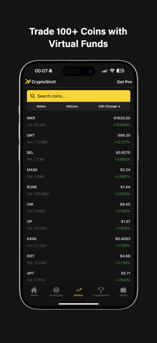 CryptoSimX Screenshot 3 of 6