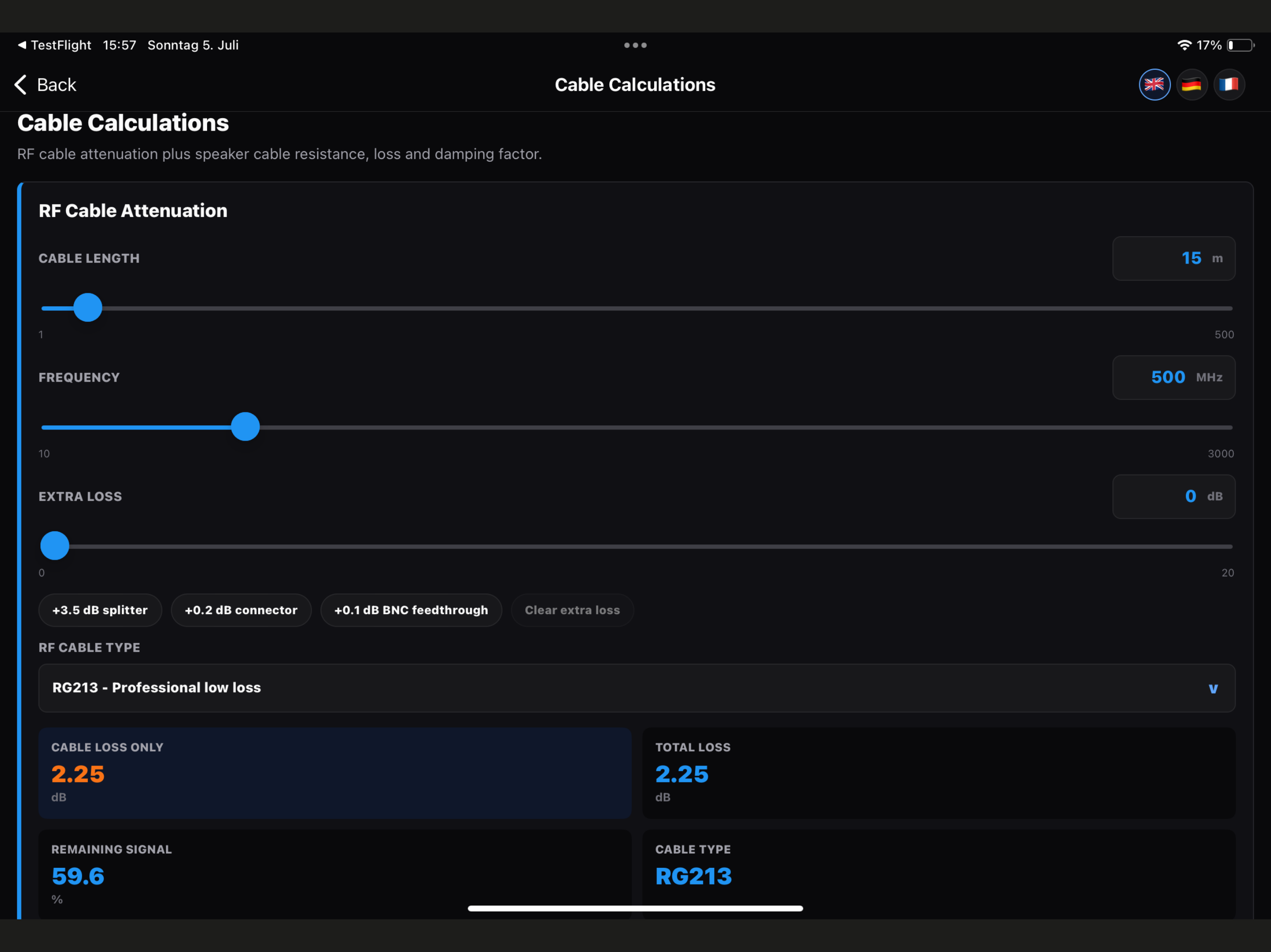 Audio Calculator screenshot 6