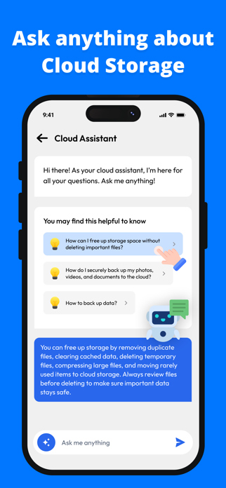 Cloud Storage Drive Backup App Screenshot 6 of 6