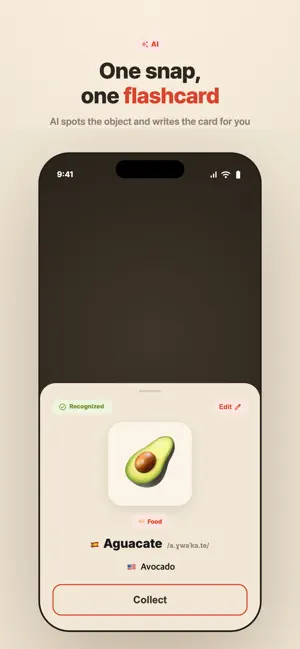 Snap Card: Photo Vocabulary screenshot 3