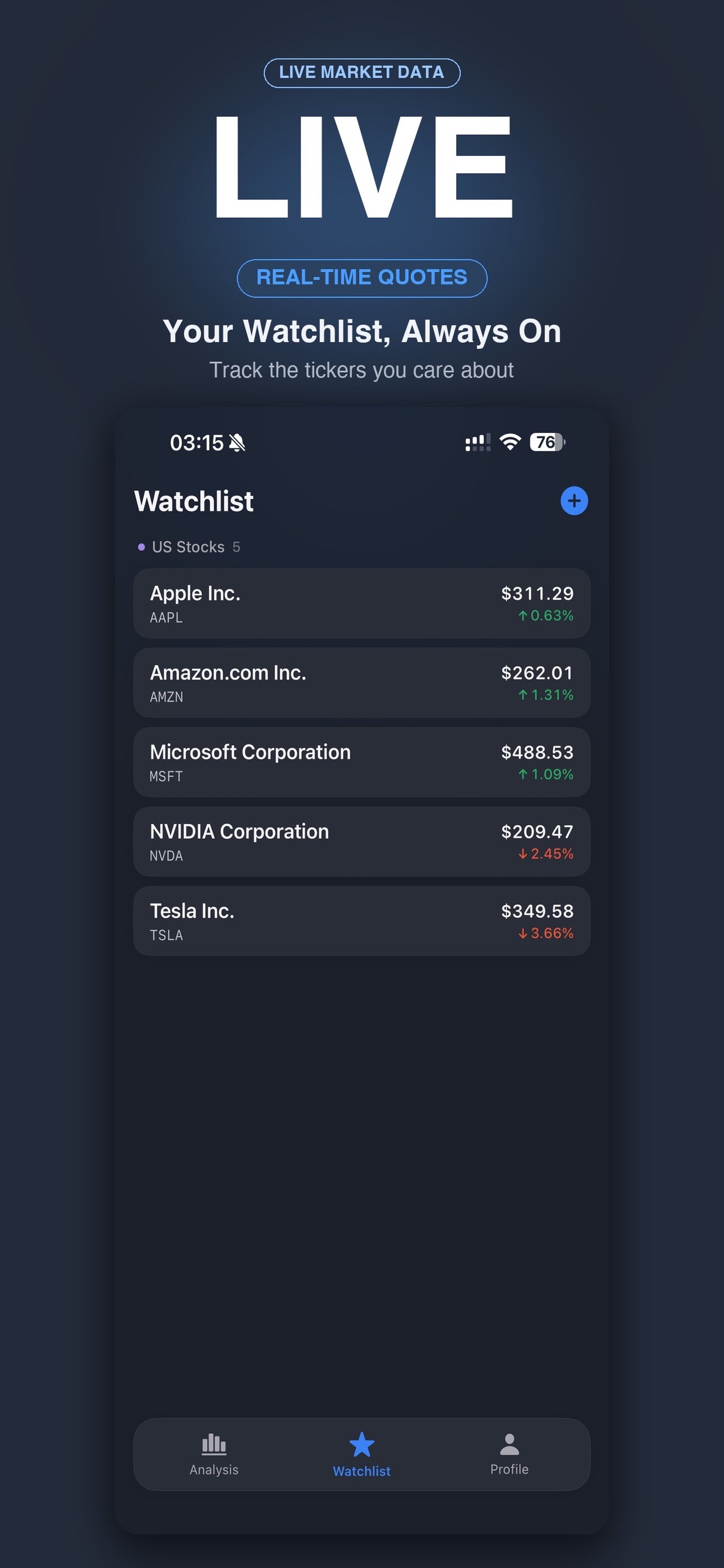 Screenshot 1 of StockAgents