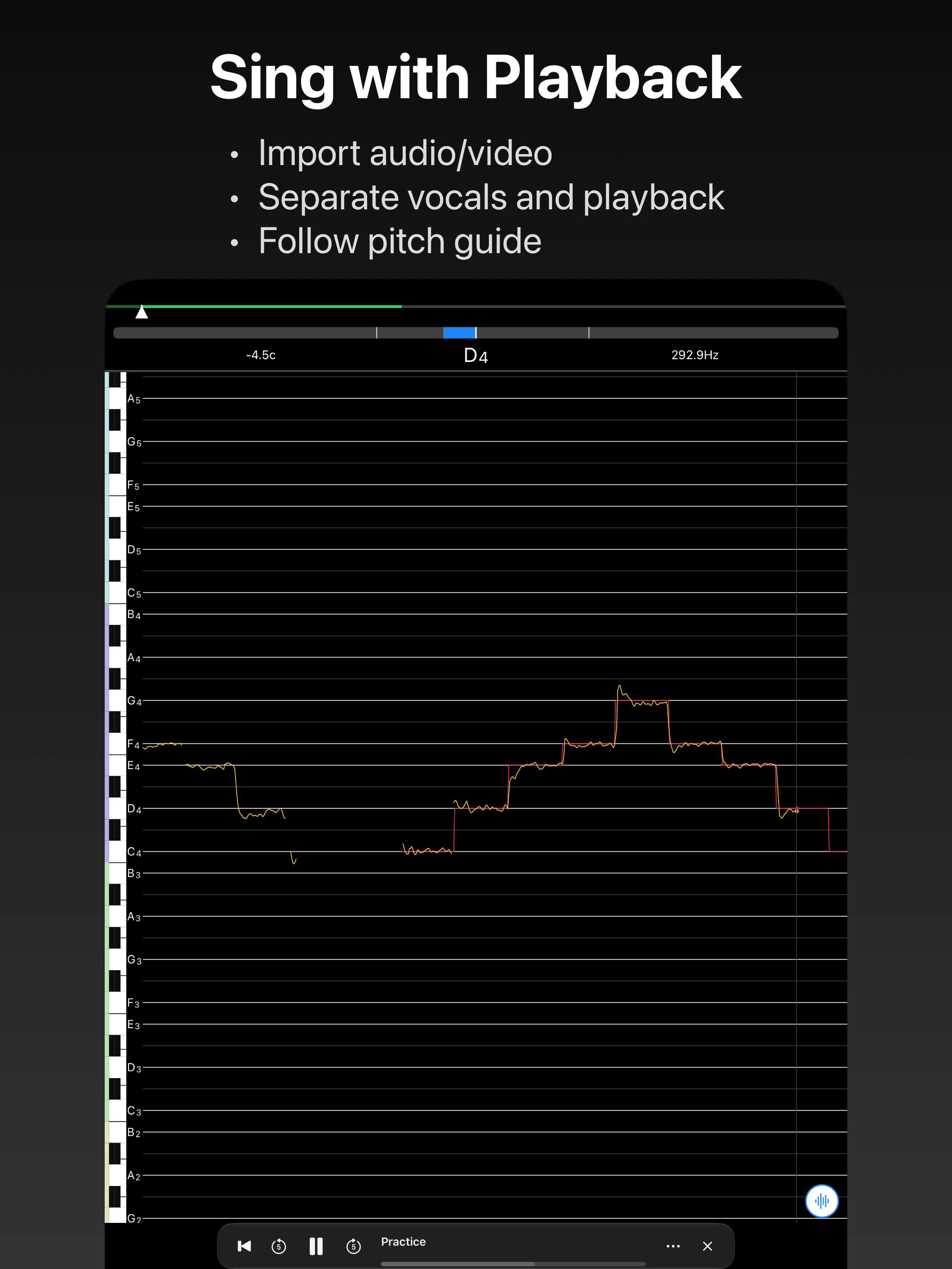 VocalTuner - Pitch Training screenshot 12