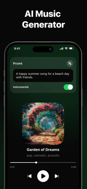 Fasol: AI Music & Song Maker screenshot 1
