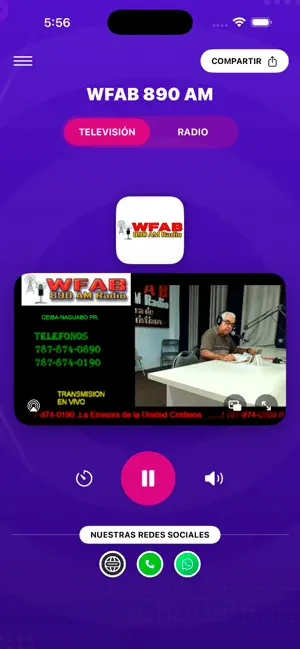WFAB 890 AM screenshot 2