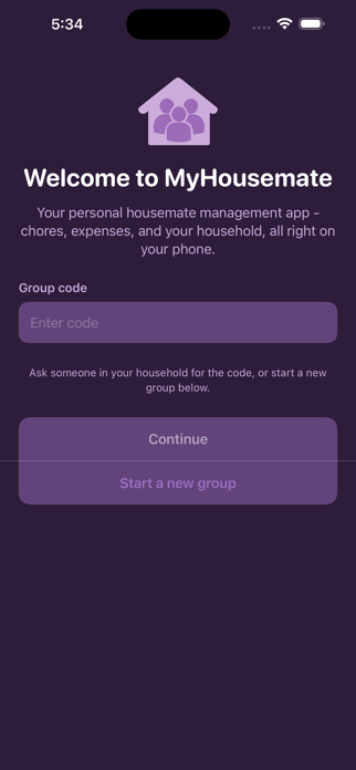 myHousemate Screenshot 1 of 4