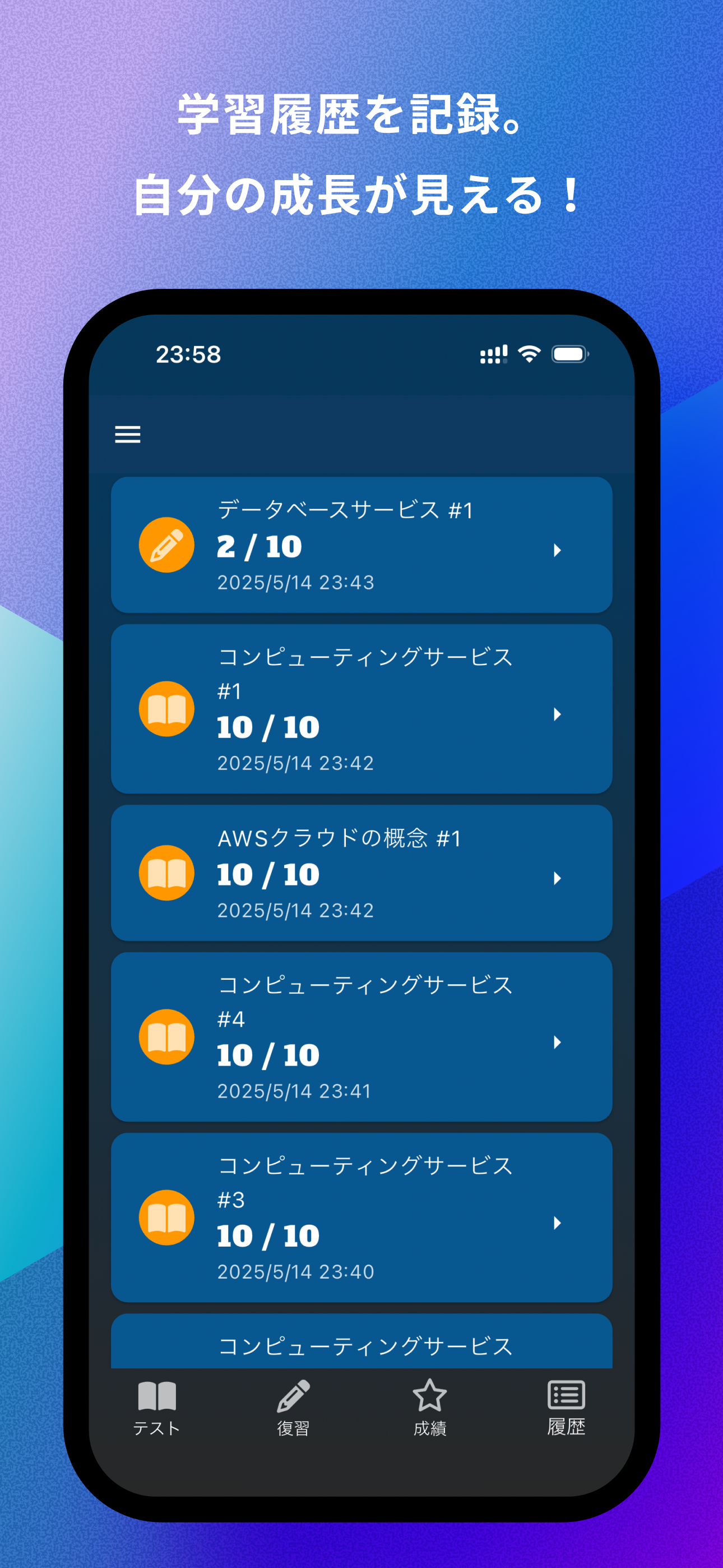 AWS クラウドプラクティショナー オリジナル問題集