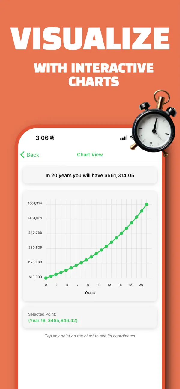Screenshot #3 pour Compound Interest Calc
