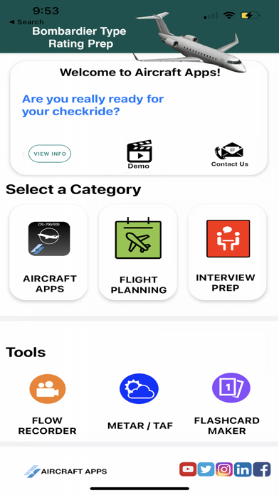CRJ-700/900 Aircraft Apps Screenshot
