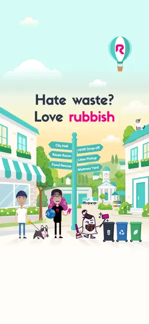 Rubbish - Love Where You Live screenshot 1
