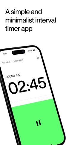 Minimal Interval Timer Screenshot 1 of 3