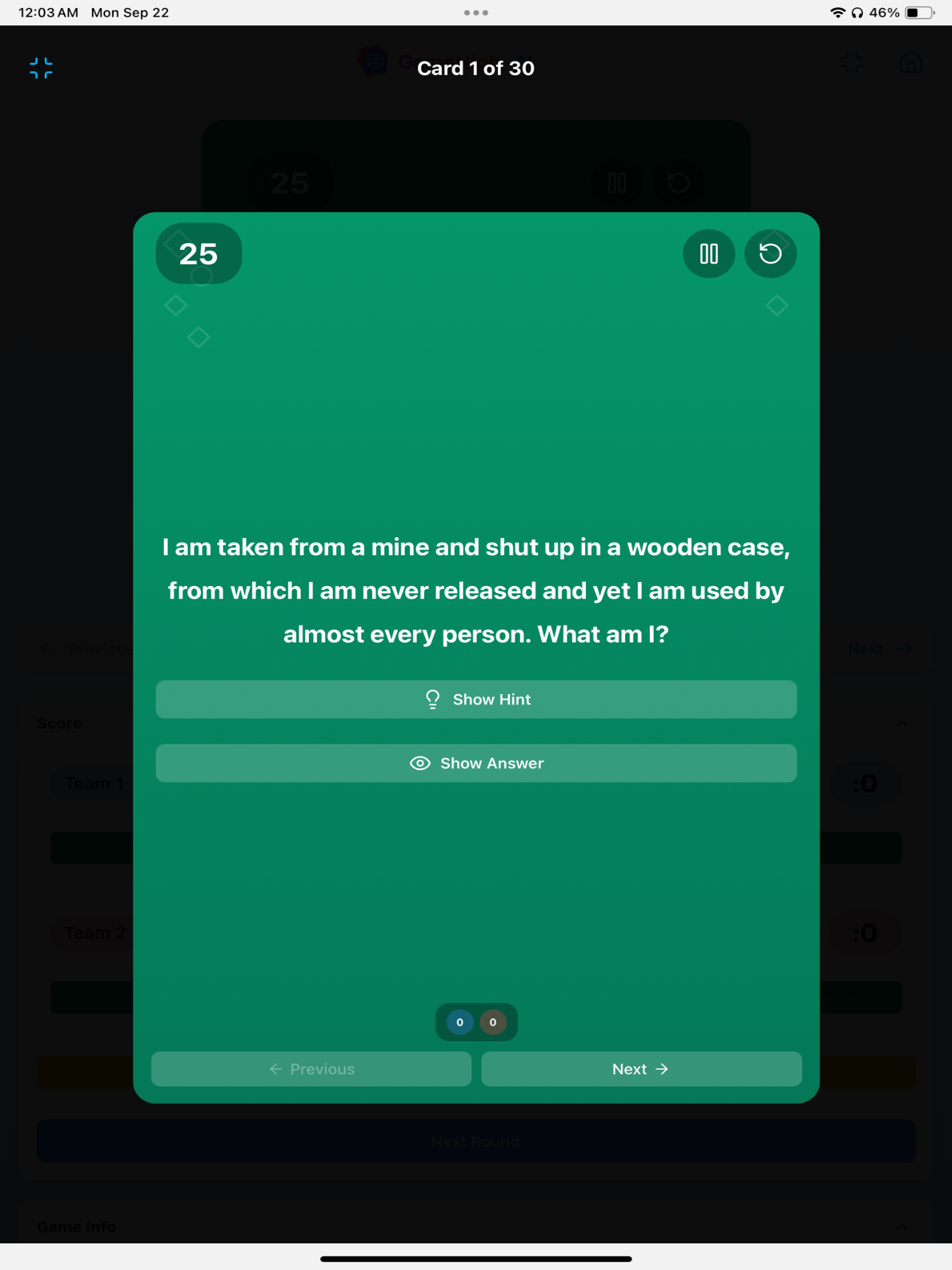 GameNight AI: Party Games