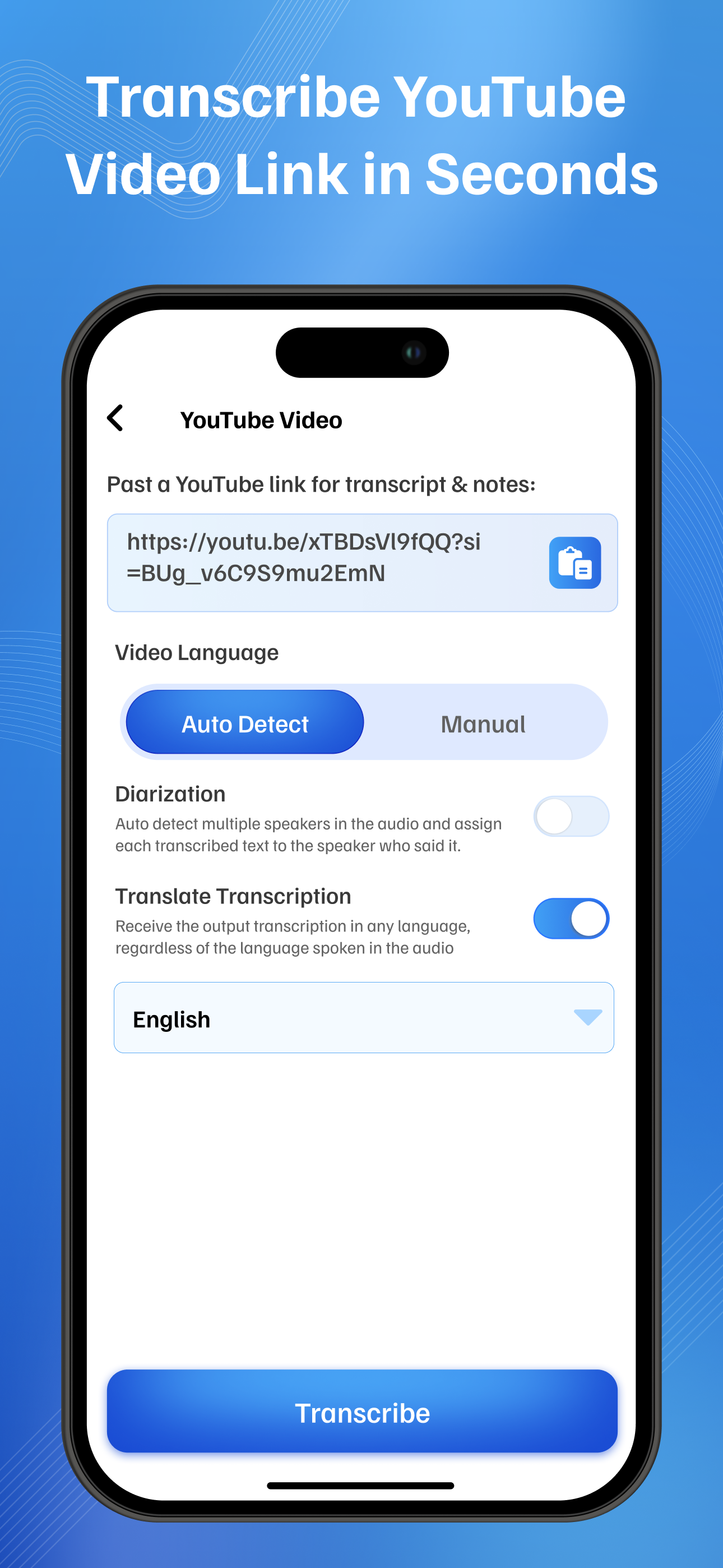 AI Notes & Transcript