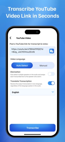 AI Notes & Transcript screenshot