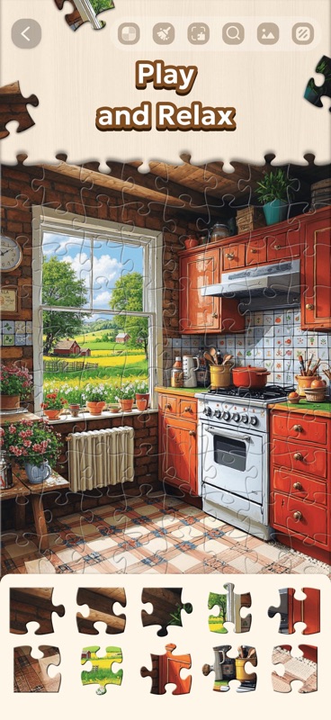 Jigsaw Puzzle - Countryside screenshot 9