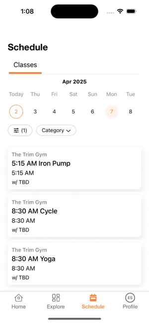 The Trim Gym screenshot 2