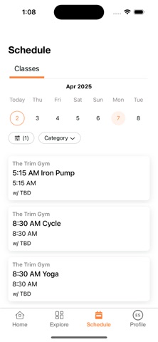 The Trim Gym screenshot