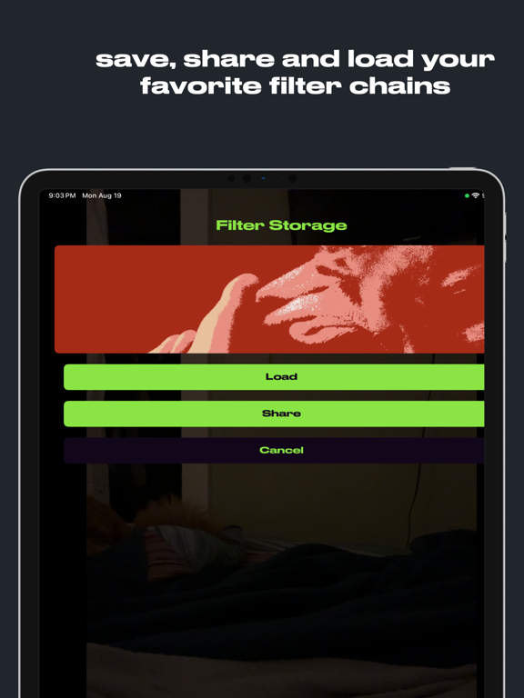 Distorted Camera iPad screenshot 5 - Photo & Video app