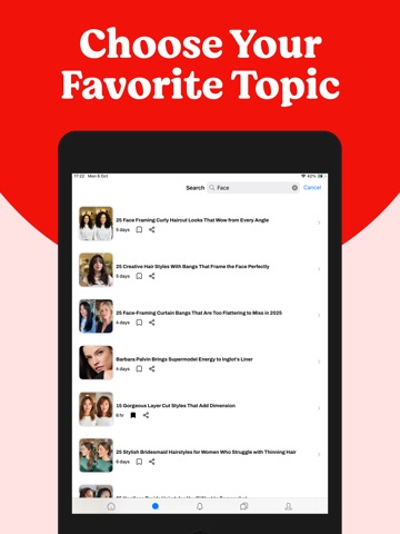 Beauty Magazine: Tips & Videos iPad screenshot