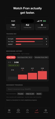NOREP - CrossFit WOD Tracker Screenshot 3 of 7