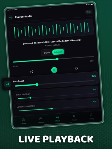 Music Equalizer - Bass Booster ipad screenshot 4