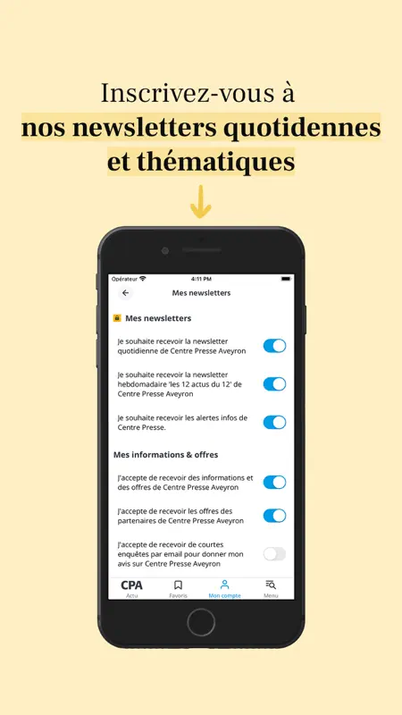 Centre Presse Aveyron - Actus screenshot 10 of 10