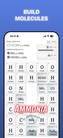 Alcyone: Chemistry Puzzle iPhone screenshot