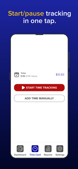 Overtime Edge - Time Tracker Screenshot 2 of 6