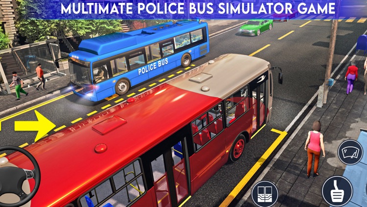 Police Bus Simulator Game 2024 screenshot-5