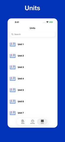 English Common Verbs iPhone screenshot