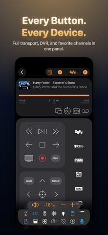Roomie Universal Remote X screenshot