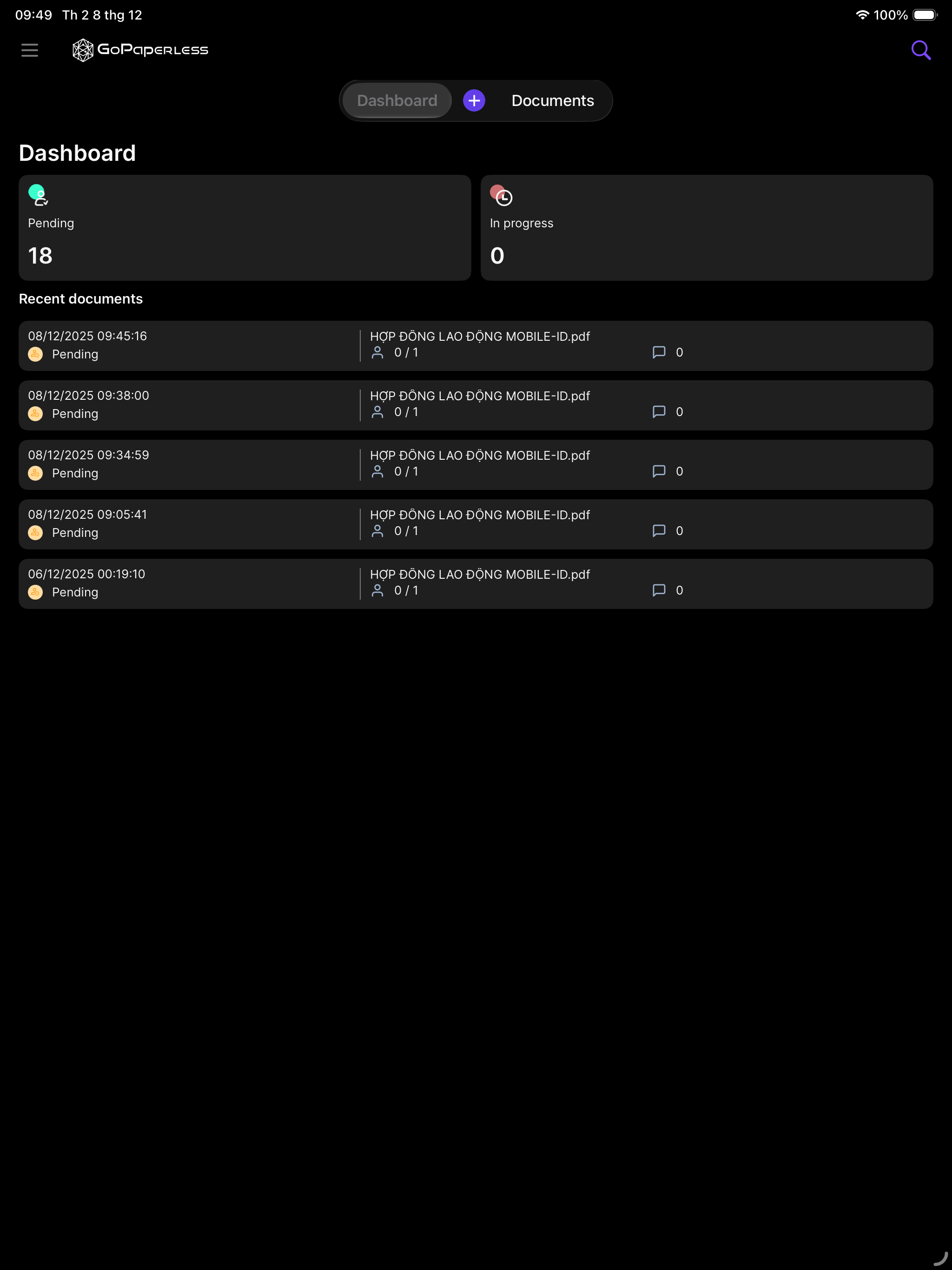 GoPaperless screenshot 14