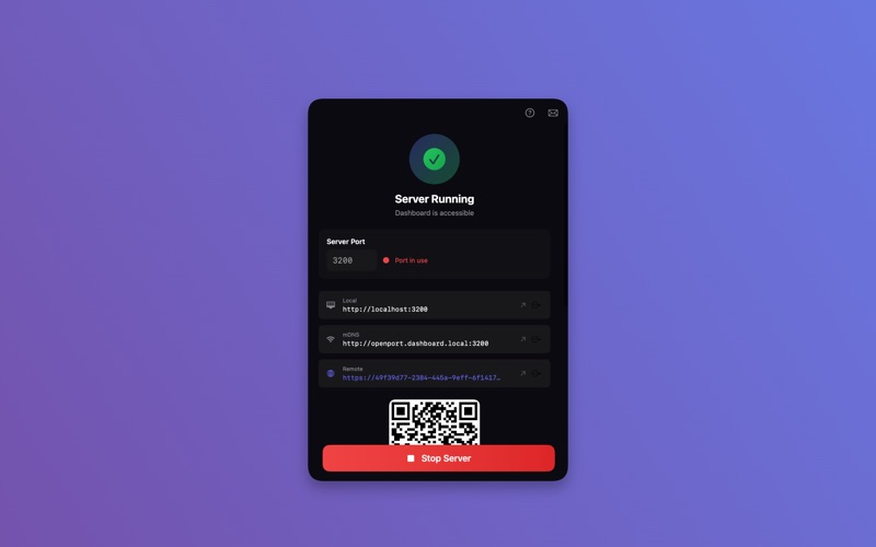 OpenPort screenshot